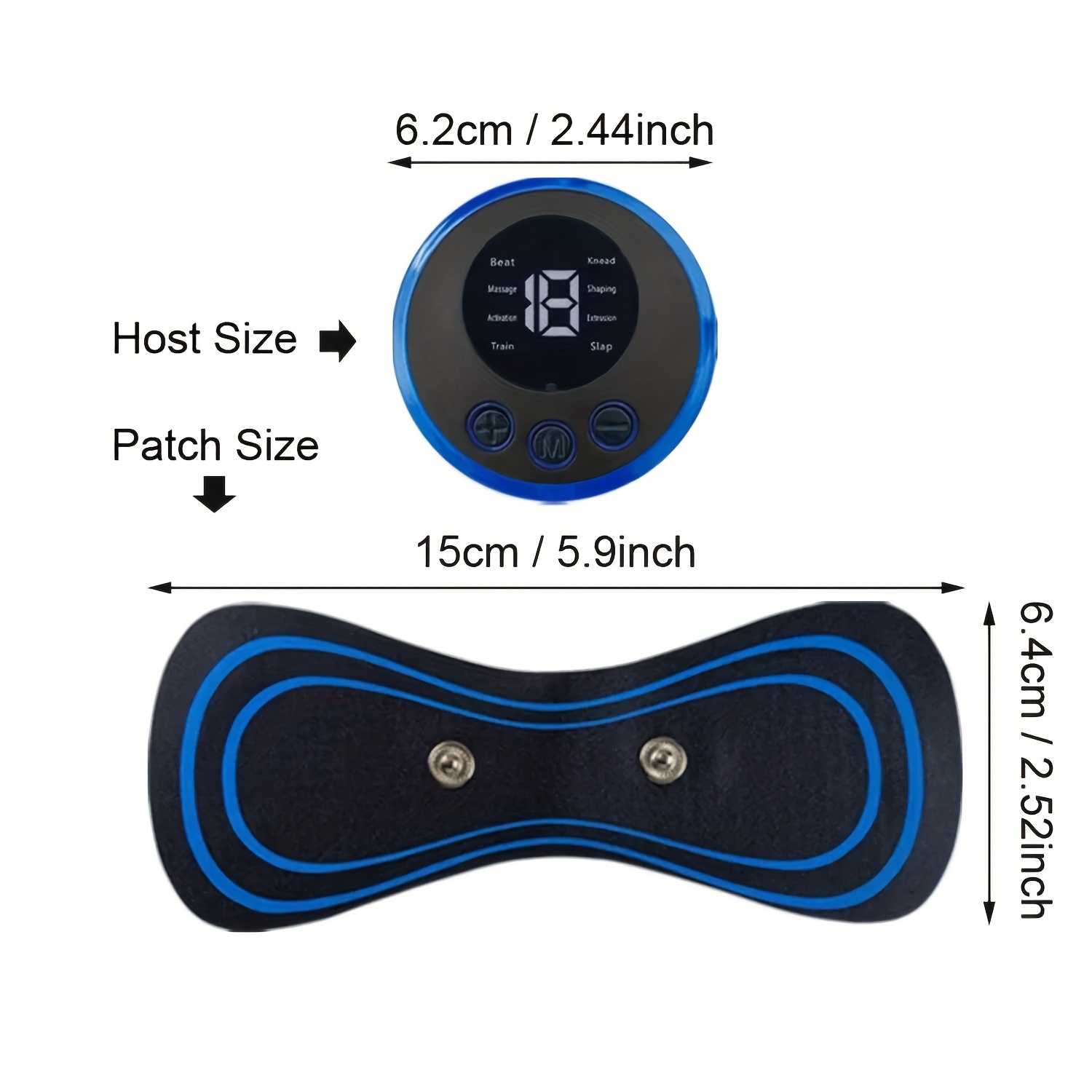 Electric Muscle Massager Set E - Crossfit Machine recension och pris