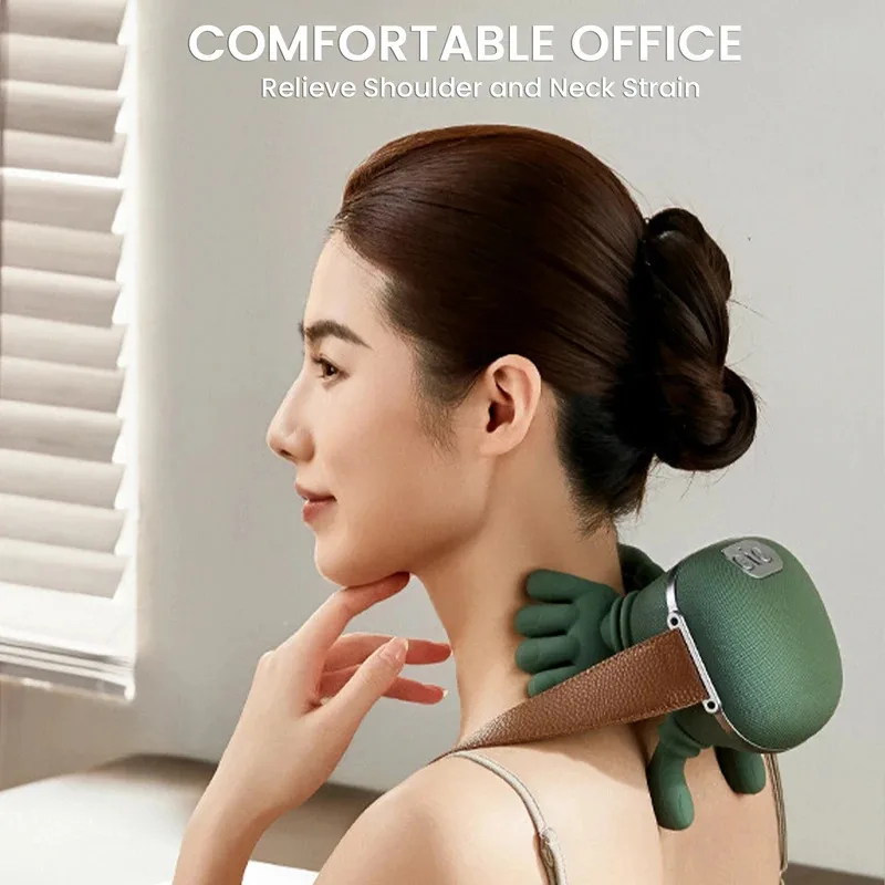 Neck Shoulder Massager Deep Ti - Crossfit Machine recension och pris