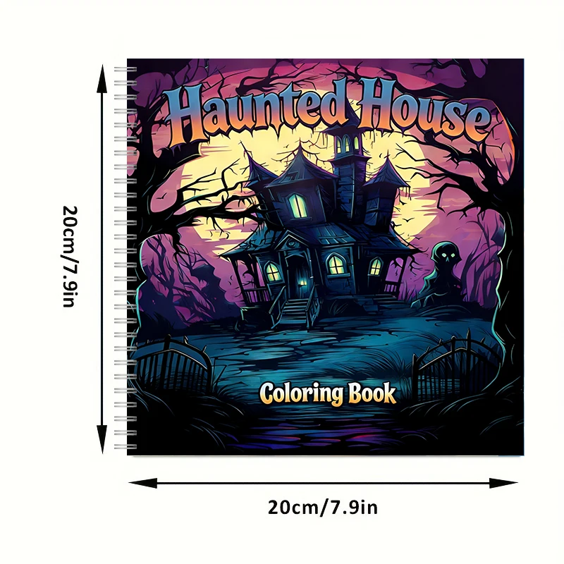 Haunted House Coloring Book fo - Chalk Bag recension och pris