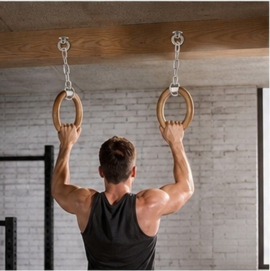 2Pcs Suspension Ceiling Hook M - Gymnastic Ring recension och pris